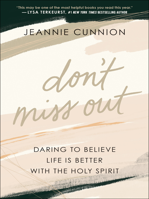 Title details for Don't Miss Out by Jeannie Cunnion - Available